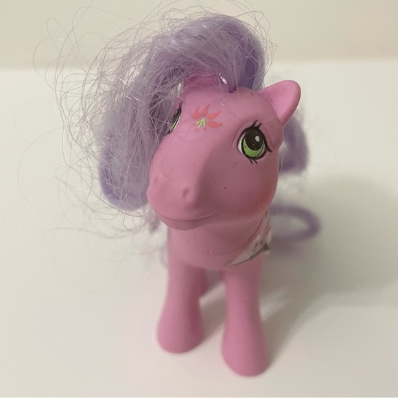 Vintage 1986 My Little Pony Flutter Ponies Lily Hasbro No Wings - Picture 3 of 14